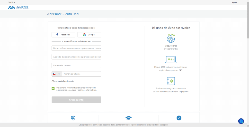 avatrade login