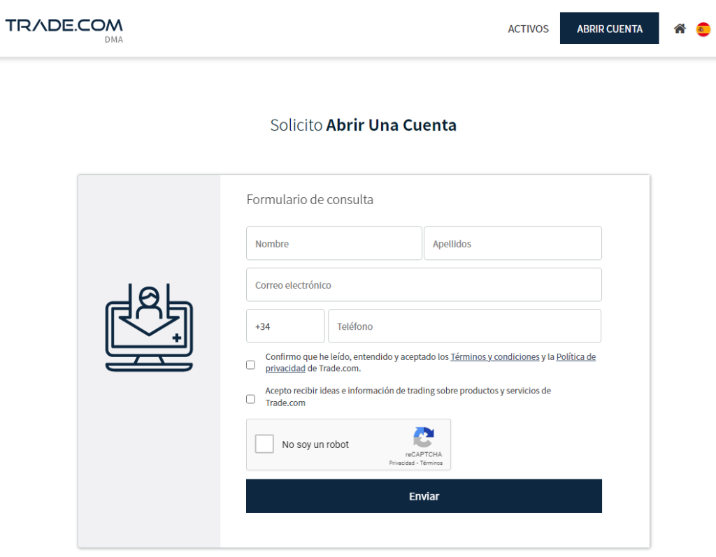 trade.com cuenta dma