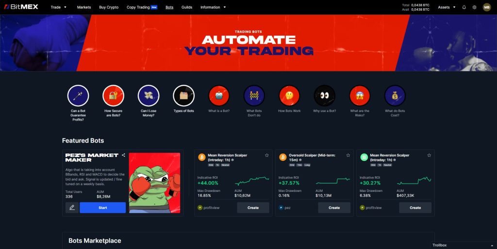 bitmex bots